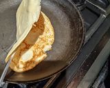 A picture of step 4 of Perfect traditional pancakes.