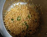 A picture of step 1 of Gujarati khatti meethi dal.