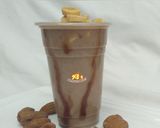 A picture of step 5 of Bandate shake.