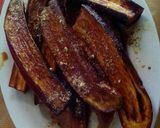 Foto langkah ke 3 dari resep Terong Ungu Lada Kecap.