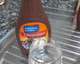 A picture of step 1 of Bourbon milkshake.
