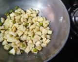 A picture of step 3 of Moraiya khichdi.