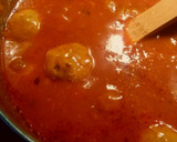 Foto del paso 8 de la receta: Albóndigas con especias y salsa dulce picantita