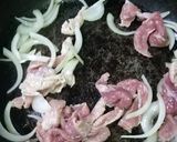 Hình bước làm 2 của món Cơm trộn hàn quốc