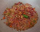 A picture of step 4 of Non-Fry Veg Manchurian and Chow Mein.