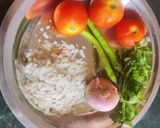 A picture of step 1 of Tamatar tokri (tomato basket 🍅 🧺).