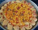 Foto langkah ke 8 dari resep Pizza Beef corn homemade.
