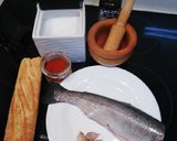 Foto del paso 1 de la receta: Sopa de trucha
