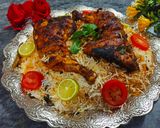 A picture of step 9 of Chicken Tikka Biryani.