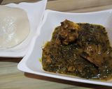 A picture of step 6 of Bitter leaf soup (ofe onugbu).