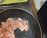 A picture of step 2 of Tandori chicken shell pasta.