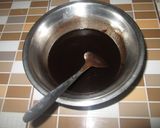 Foto langkah ke 3 dari resep Brownies Kukus (tanpa oven mixer) stepbystep.