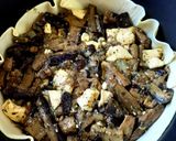 Foto del paso 3 de la receta: Tarta de berenjenas 🍆. Sigo entretenida con las tartas saladas