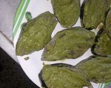 A picture of step 2 of Surmai Pulao Hara Masala.