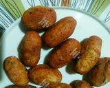 A picture of step 1 of Kafta bites.