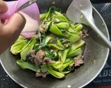Hình bước làm 5 của món SP.0975 - Cải Thìa Xào Bò Xốt Dầu Hào