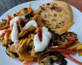 Foto del paso 7 de la receta: Vegetales salteados con salsa soja dulce y picante🥘🥙🌮