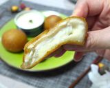 Foto langkah ke 9 dari resep Cheese ball atau roti ketan. Versi upgradenya Donat Ketan Korea.