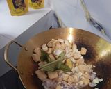 Foto langkah ke 3 dari resep Cah Sawi Putih & Tahu.
