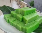 Foto langkah ke 14 dari resep Kue Lapis Pandan (Lembut, Kenyal, Aroma Pandan Asli).