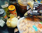 Une image de l'étape 1 de Rougail de crevettes / riz.
