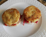 Foto del paso 8 de la receta: Hamburguesa de bacalao con pimientos asados