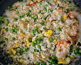 Foto del paso 3 de la receta: Arroz frito con gambas