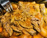 A picture of step 4 of Crockpot Salsa Roast.