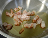 Foto del paso 3 de la receta: Cintas de espirulina con gambas
