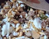 Foto del paso 3 de la receta: Ensalada tibia con pollo y puerro