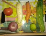 A picture of step 1 of Fancy Salad.