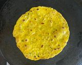 A picture of step 4 of Raw & Ripe Mango 🥭 Thepla With Barley Flour.