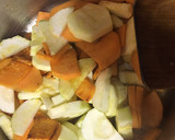 Foto del paso 3 de la receta: Crema de batata y calabacín con Canela y curry
