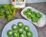 Foto langkah ke 6 dari resep Kue Kaswi Pandan.