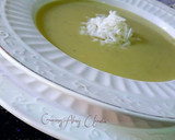 Foto del paso 13 de la receta: Crema de calabacín albino con hinojo y virutas de queso de cabra