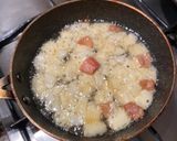 Foto del paso 2 de la receta: "Pasta de ayer" con panceta ibérica