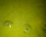 A picture of step 7 of Curry Chops smothered in curry gravy.