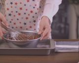 A picture of step 7 of Rich Chocolate Cake.