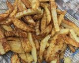 A picture of step 1 of Honey chilli fries.