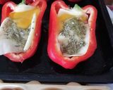Foto del paso 5 de la receta: Morrones rellenos (a la parrilla o al horno) 🍴