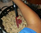 A picture of step 1 of Saucy Salmon Patty.