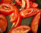 Une image de l'étape 1 de Tomates baveuses.