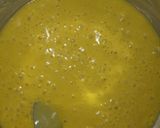 A picture of step 1 of Dhokla (Water bath process).