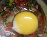মশলা অমলেট(masala omelette recipe in Bengali) রেসিপির ধাপ 3 ছবি