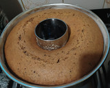 Foto del paso 1 de la receta: Bizcochuelo Marmolado Relleno c/ Duraznos y crema c/ Dulce de leche🍰🥯🍩😋