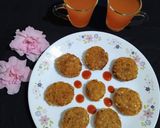 A picture of step 4 of Sabudana Vada.