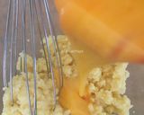 Foto langkah ke 11 dari resep Choux Craquelin (Sus/Soes Jepang) tanpa Mixer.
