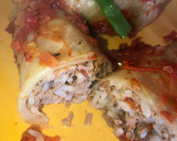 Foto del paso 7 de la receta: Niño envuelto, con salsa de tomate 🤗