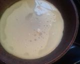 A picture of step 2 of Tasty pizza pancakes.
