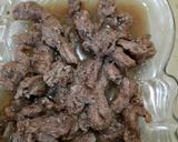 A picture of step 2 of Beef Stroganoff.